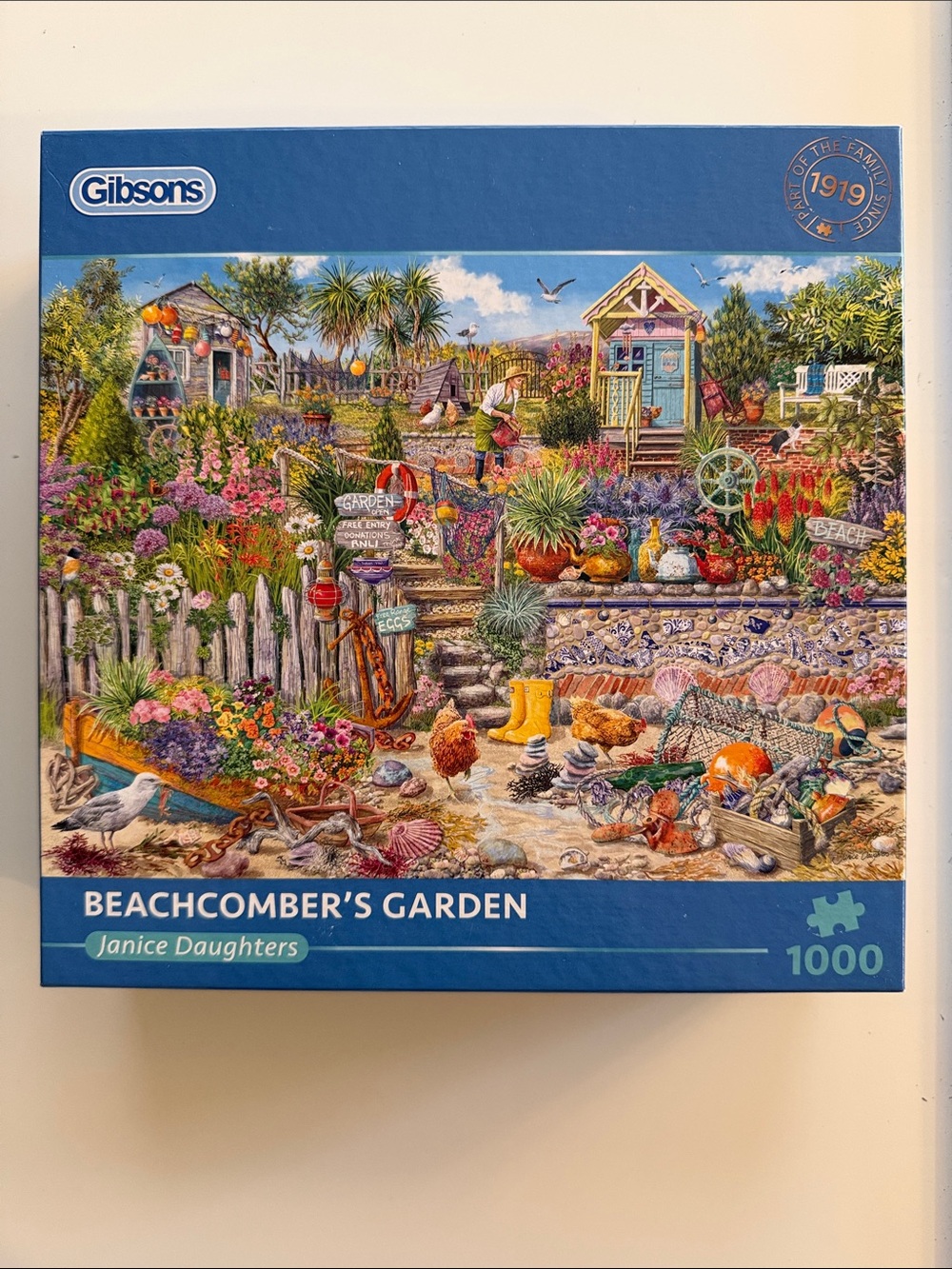 Gibsons Beachcomber's Garden Puzzle — 1000 pieces